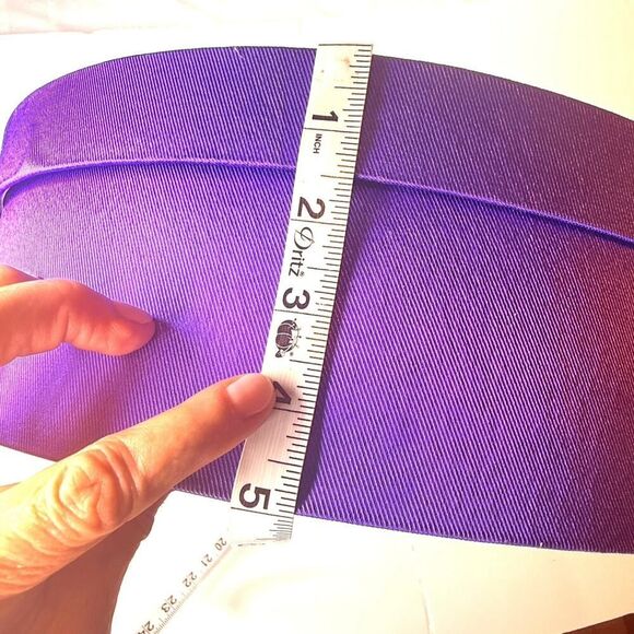 Prince Estate Purple Fabric Collector Box 
Round Hat Box-Style Lid, Paisley Park - Picture 13 of 13